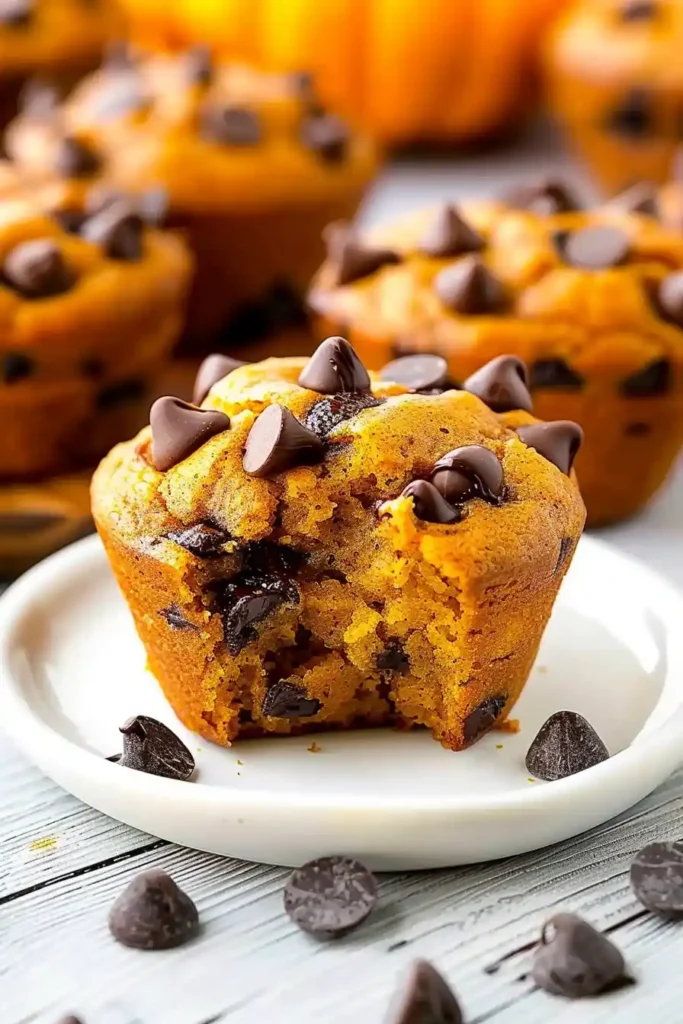 Pumpkin Chocolate Chip Muffins