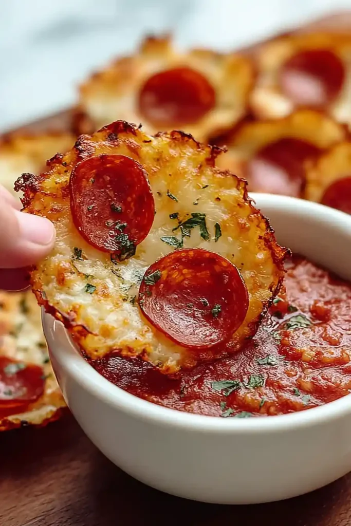 2 Ingredient Pizza Chips
