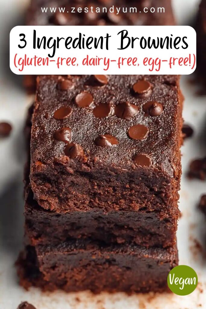 3 Ingredient Brownies
