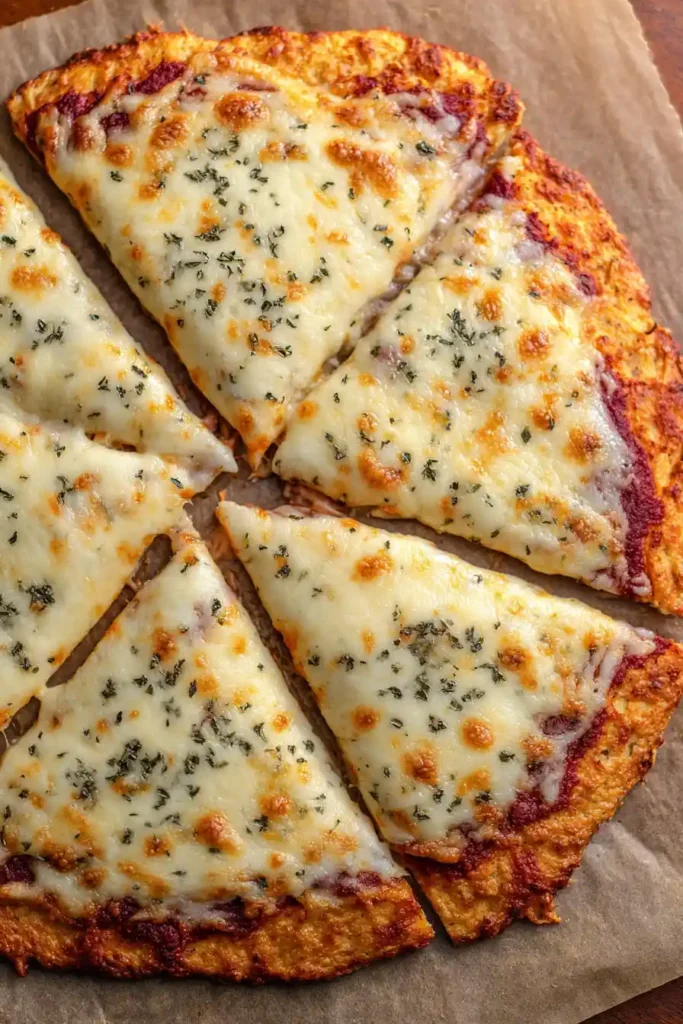 3-Ingredient Cottage Cheese Pizza Crust