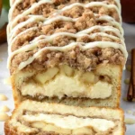 Apple Crisp Cheesecake Bread