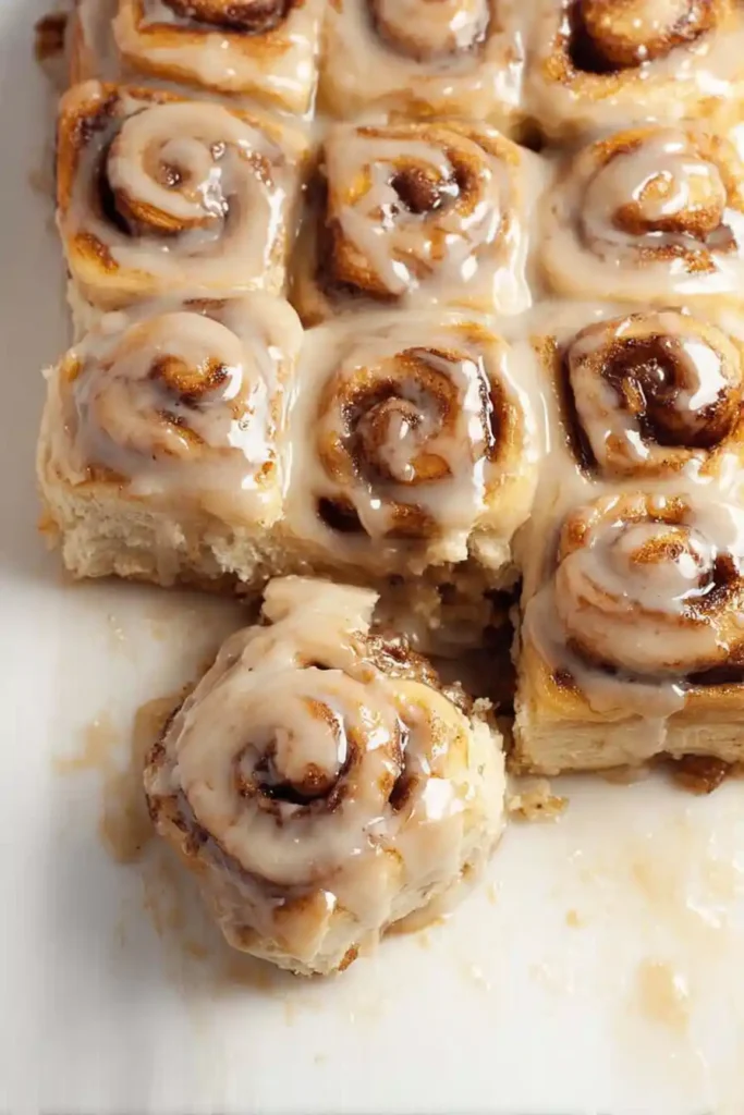 Banana Bread Cinnamon Rolls 