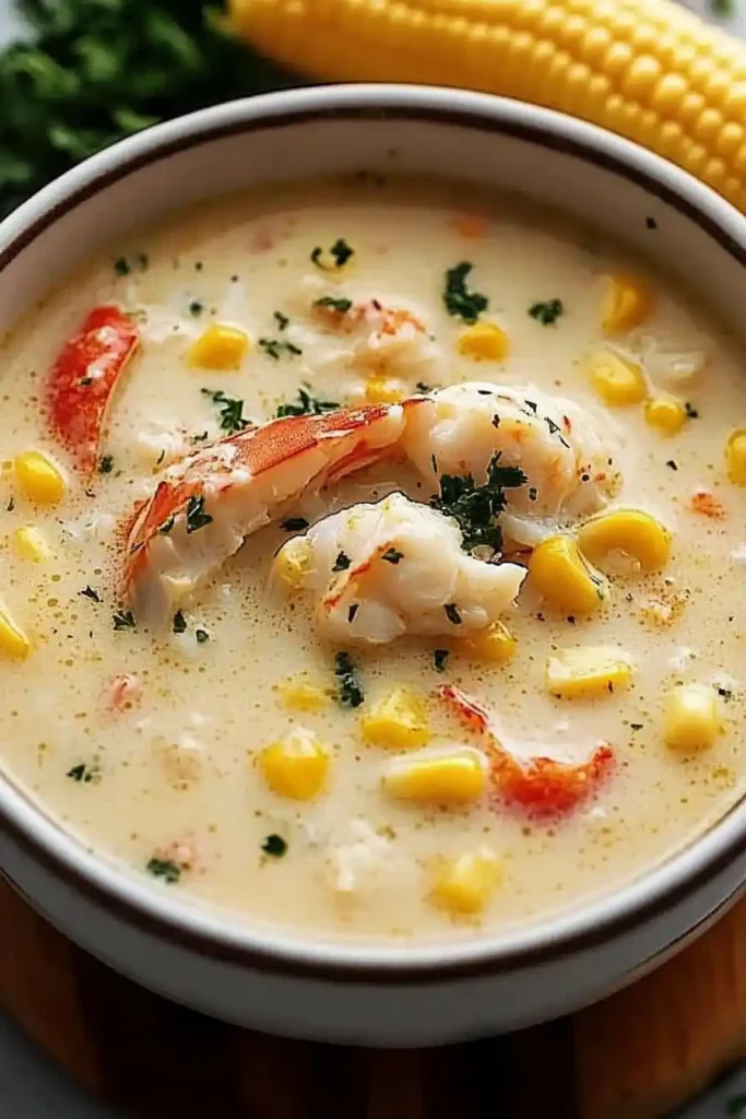 Bobby Flay’s Crab & Corn Chowder
