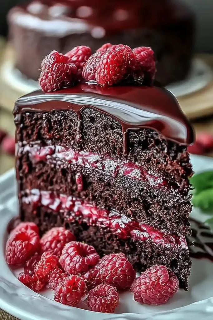 Chocolate Raspberry Cake