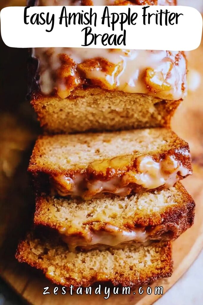 Easy Amish Apple Fritter Bread