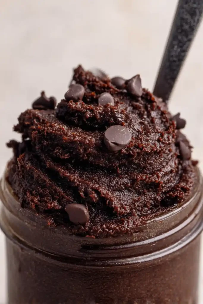 healthy edible brownie batter,