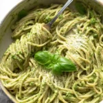 High Protein Pesto Pasta
