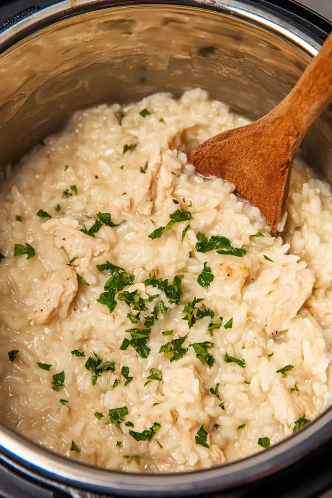 Instant Pot Creamy Chicken and Rice
