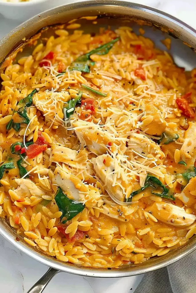 Marry Me Chicken Orzo