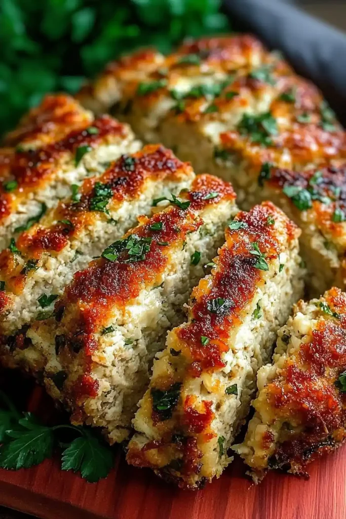 Parmesan Chicken Meatloaf