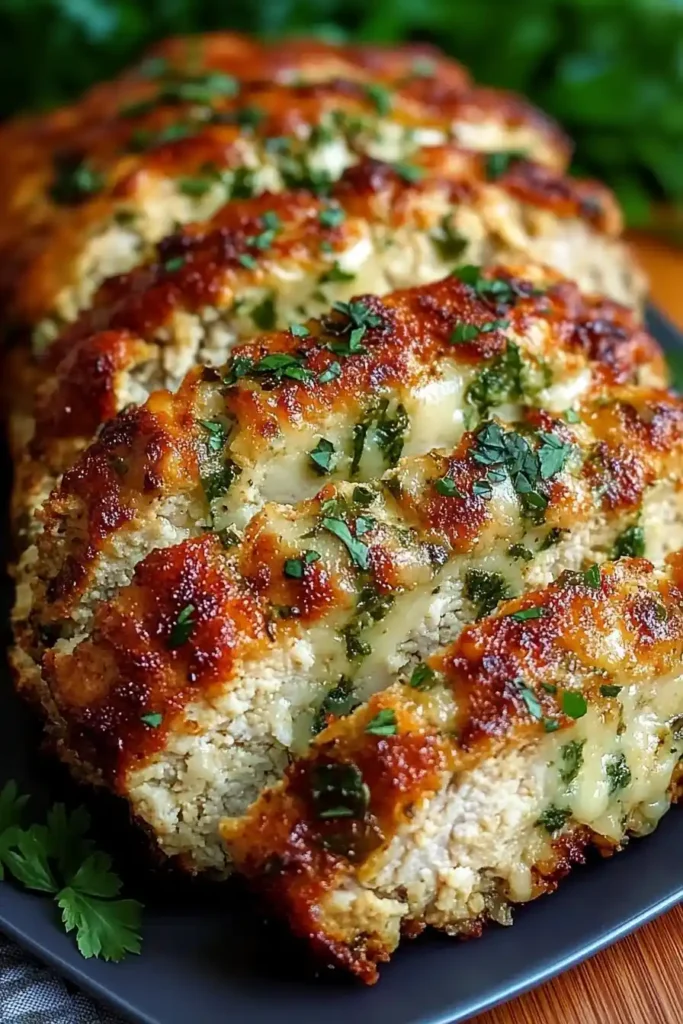 Parmesan Chicken Meatloaf