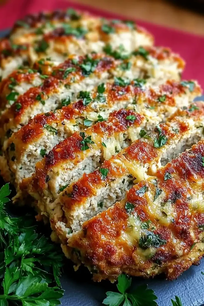 Parmesan Chicken Meatloaf