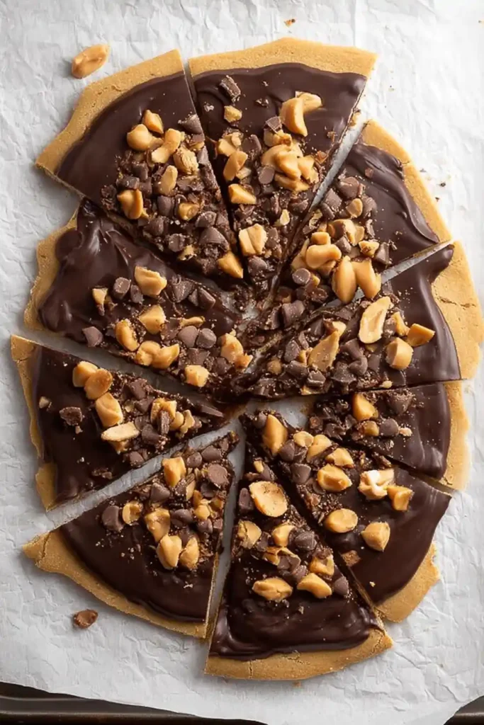 Peanut Butter Cup Cookie Dough Bark
