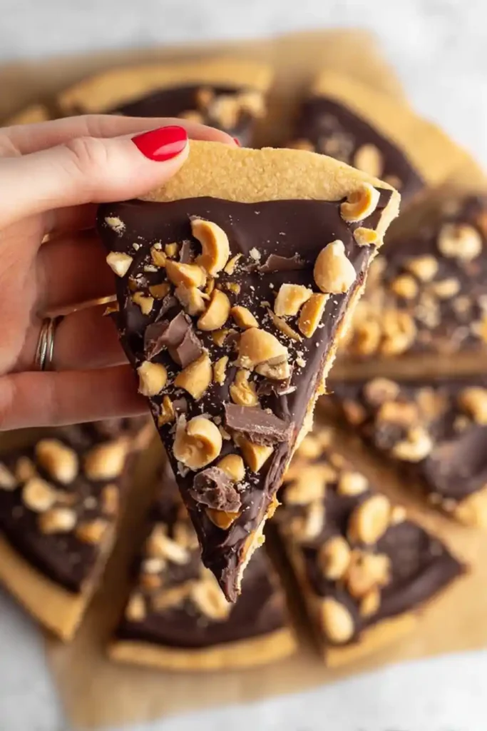 Peanut Butter Cup Cookie Dough Bark