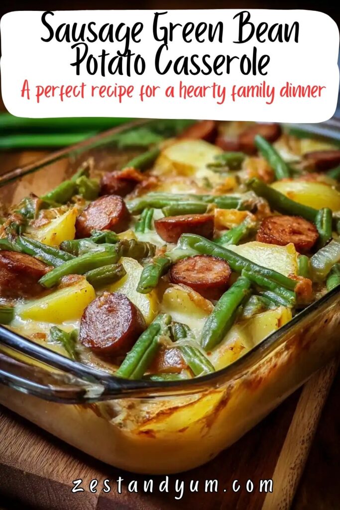 Sausage Green Bean Potato Casserole