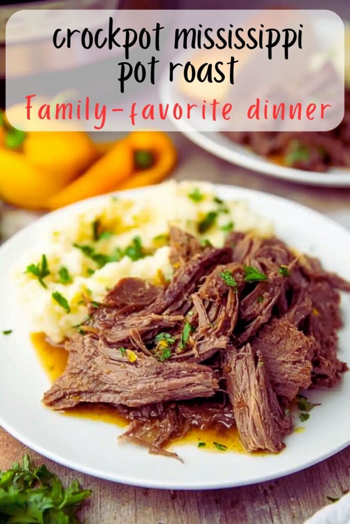 crockpot mississippi pot roast