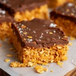 4-Ingredient Peanut Butter Cornflake Bars