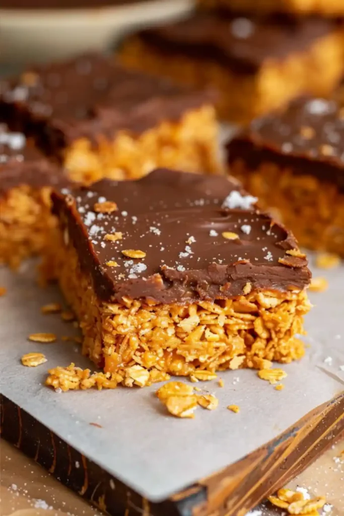 4-Ingredient Peanut Butter Cornflake Bars