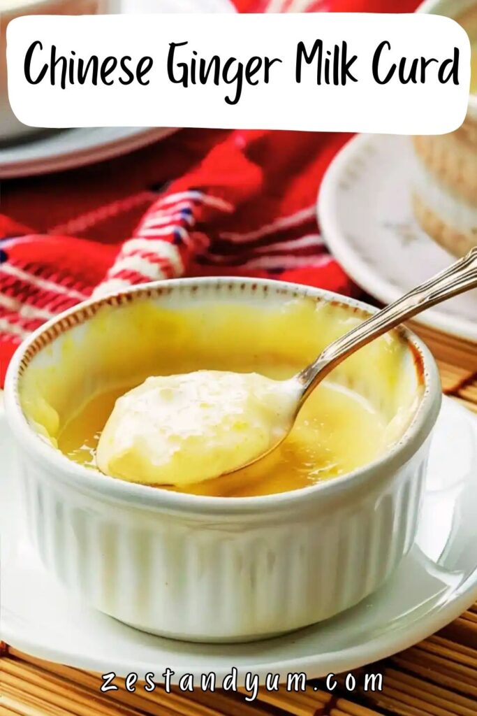 Chinese Ginger Milk Curd