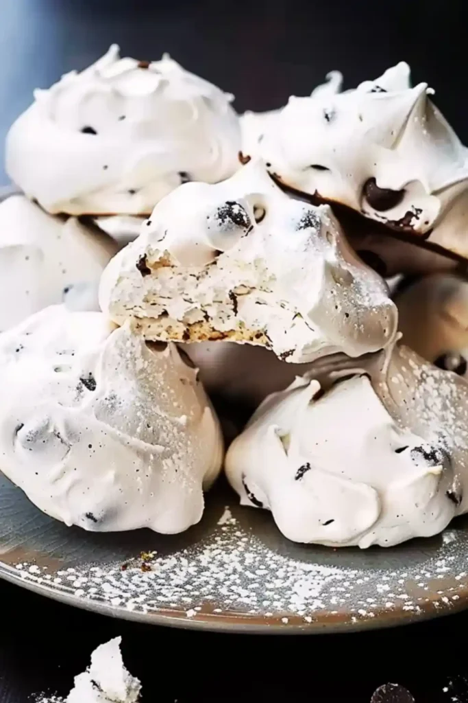 Chocolate Chip Meringue Cookies
