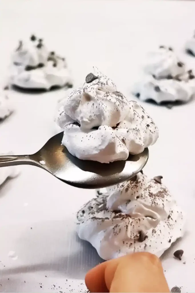 Chocolate Chip Meringue Cookies