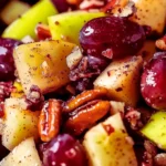 Cinnamon Apple Grape Salad