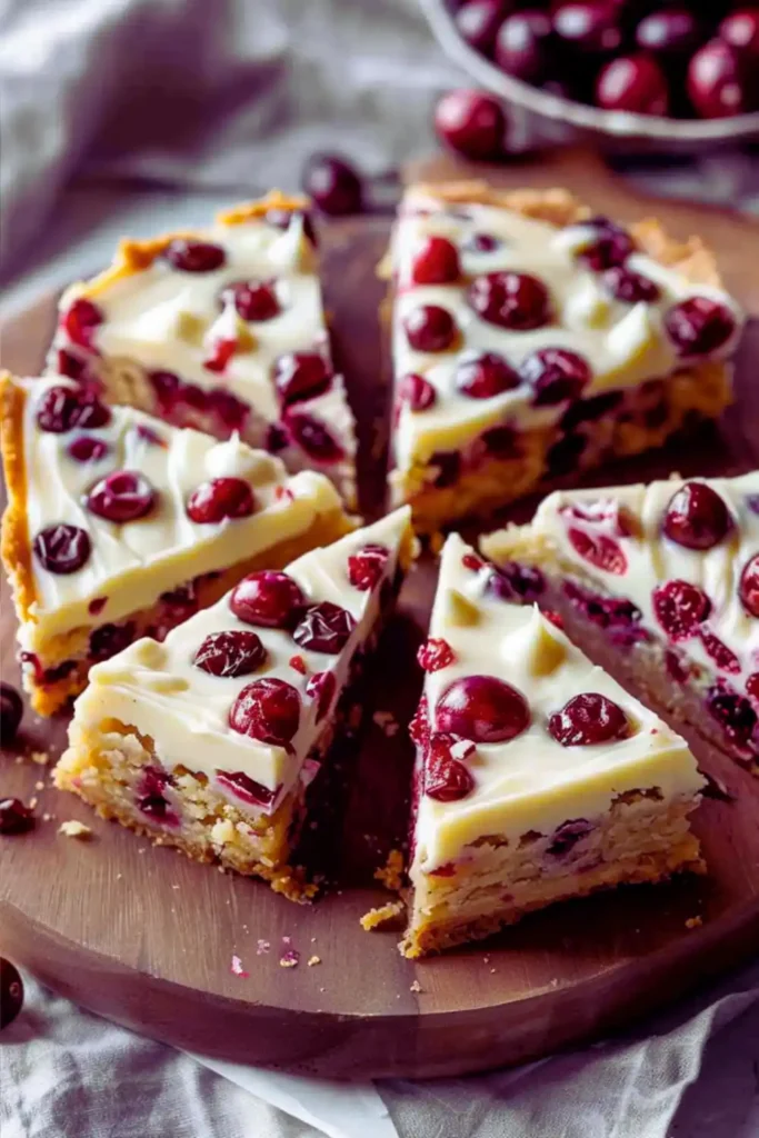 Cranberry Bliss Bars