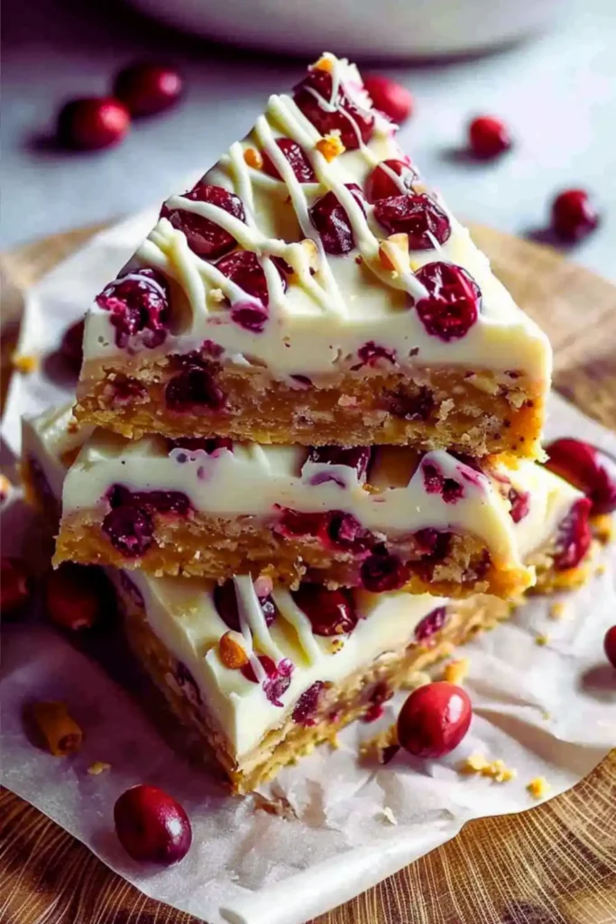 Cranberry Bliss Bars