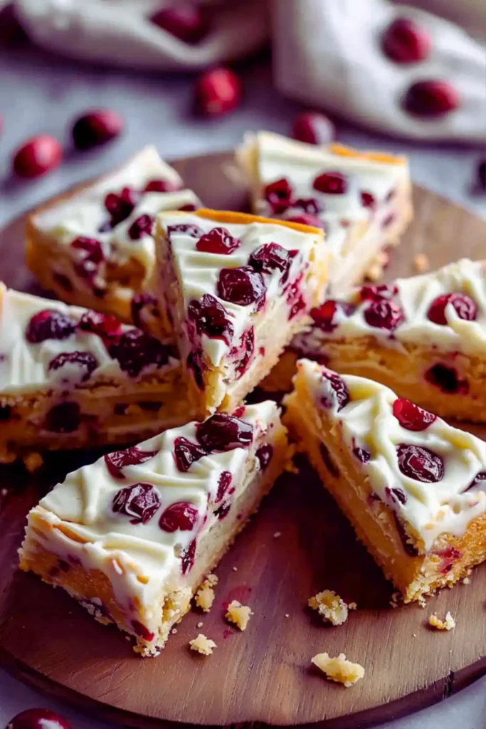 Cranberry Bliss Bars