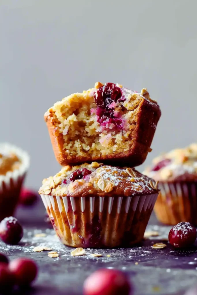 Cranberry Oatmeal Muffins