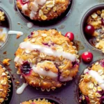 Cranberry Oatmeal Muffins