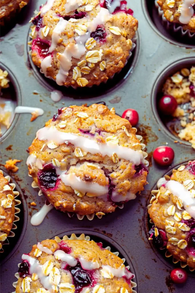 Cranberry Oatmeal Muffins