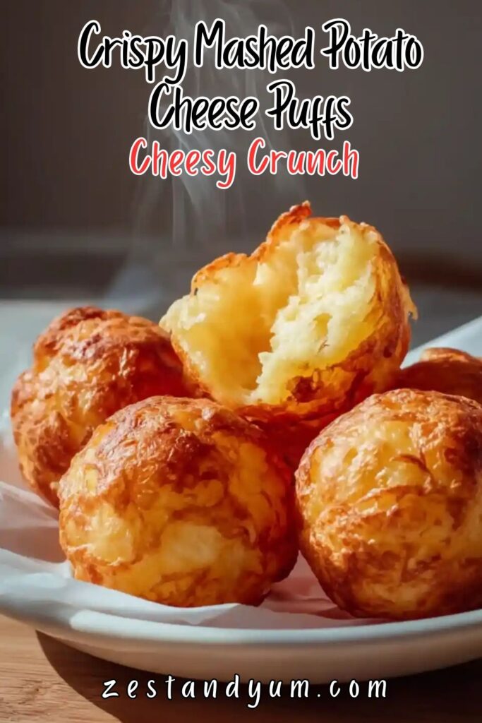 Crispy Mashed Potato Cheese Puffs