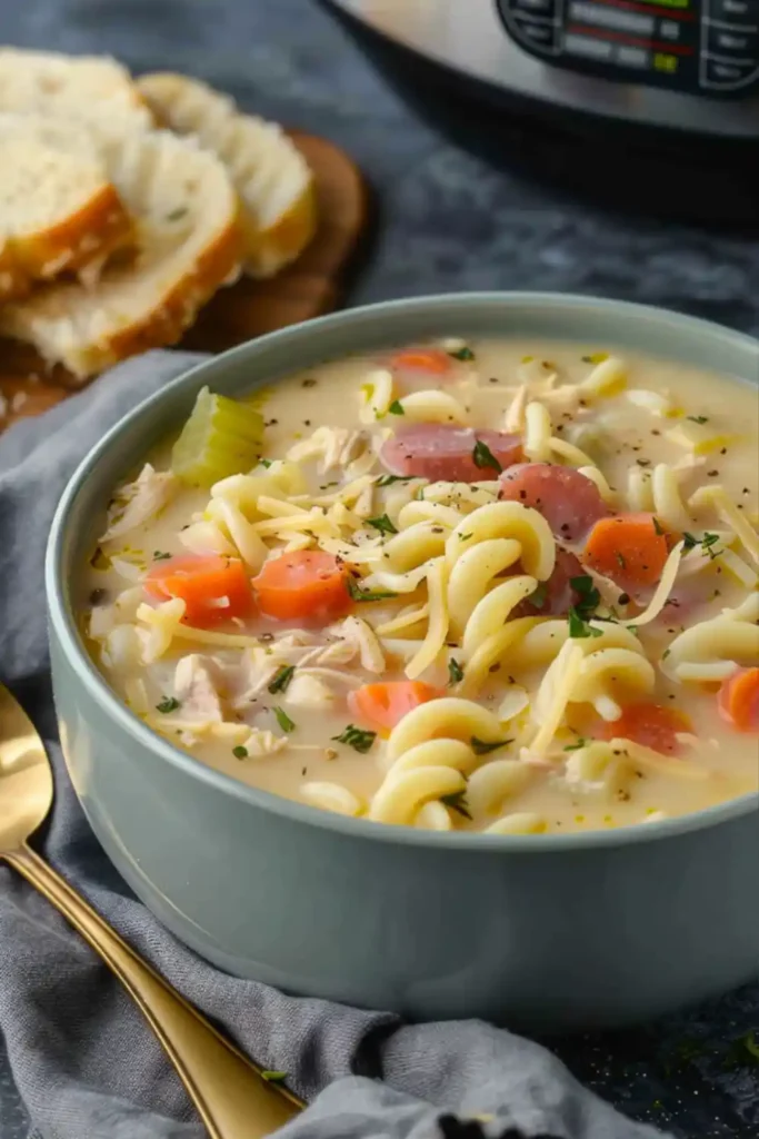 Crock Pot Crack Chicken Noodle Soup