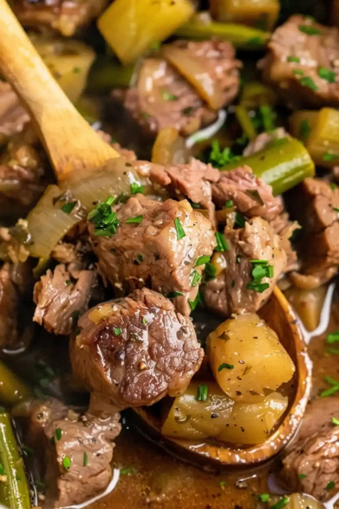 Crock Pot Garlic Butter Steak Bites