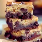 Double Layer Vegan Brookies