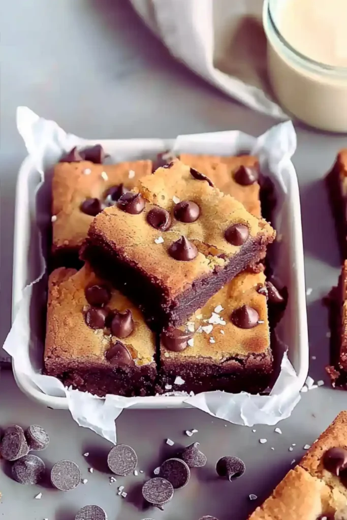 Double Layer Vegan Brookies