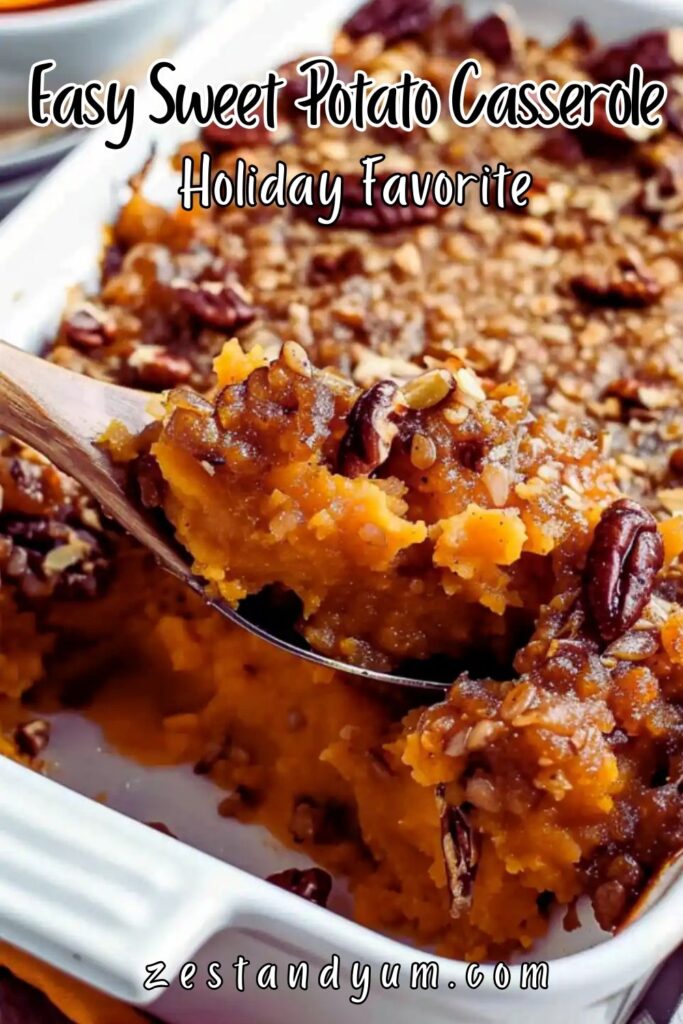 Easy Sweet Potato Casserole Recipe