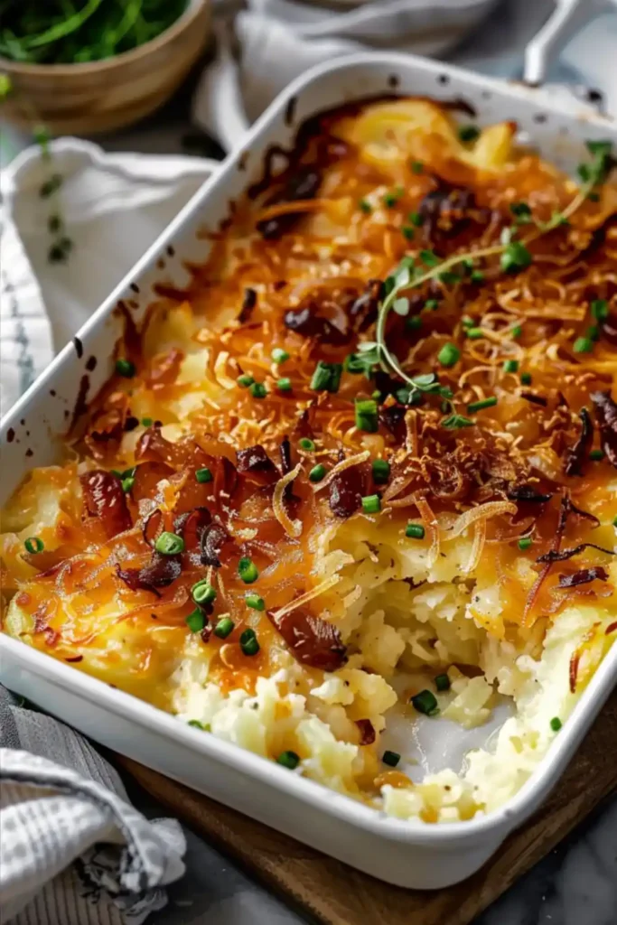 French Onion Funeral Potatoes