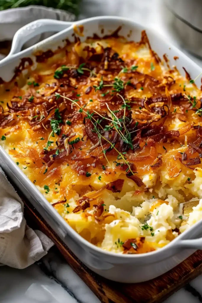 French Onion Funeral Potatoes