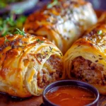 French Onion Sausage Rolls