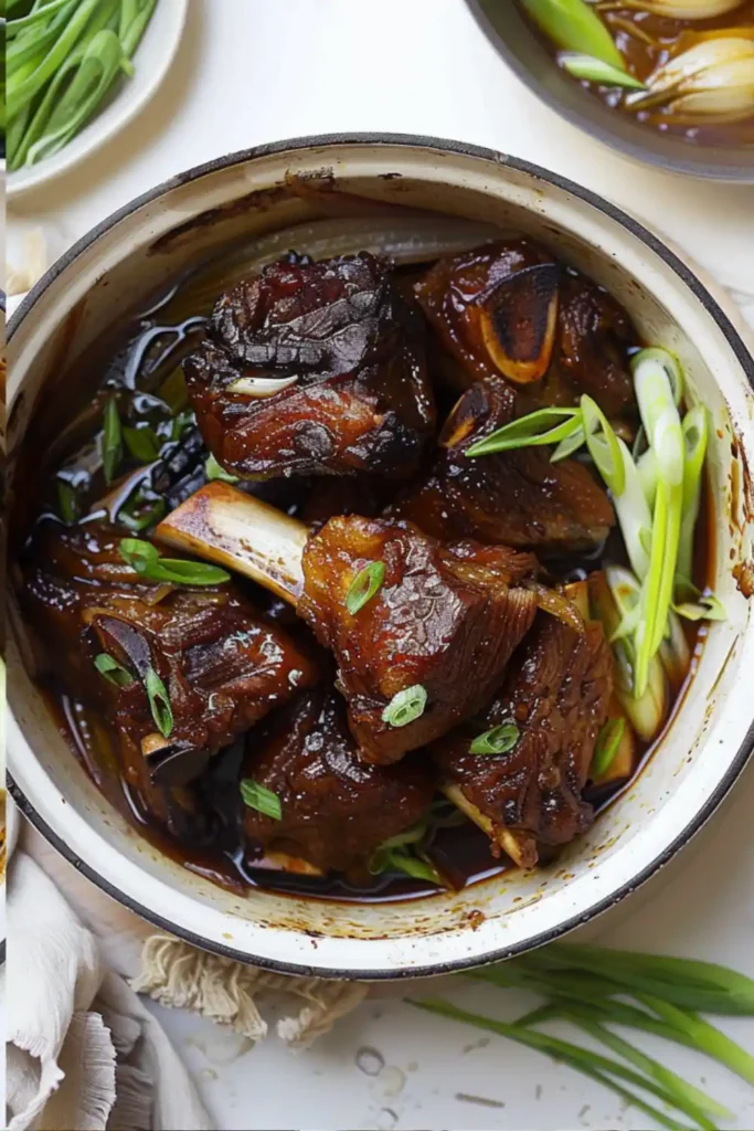 Ginger Soy Braised Short Ribs