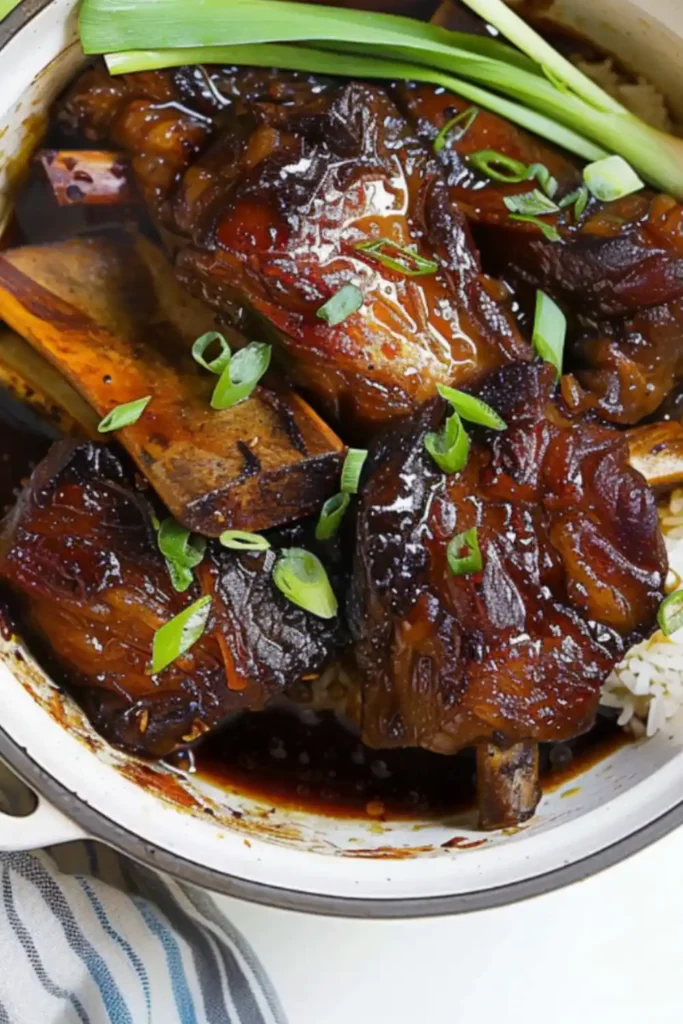 Ginger Soy Braised Short Ribs