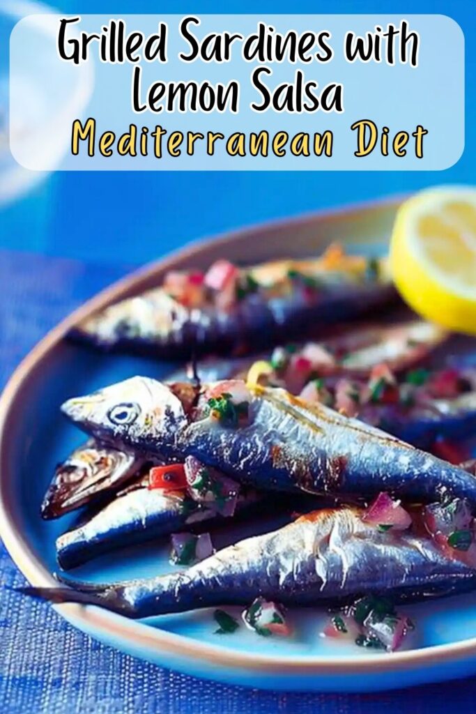 Grilled Sardines With Lemon Salsa