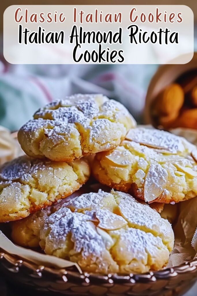 Italian Almond Ricotta Cookies