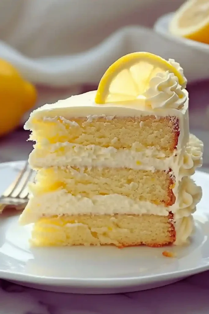Italian Lemon Cream Cake