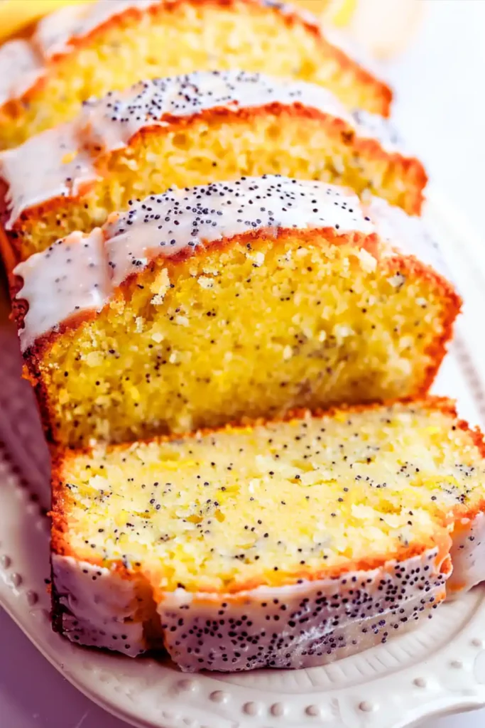 Lemon Poppy Seed Pound Cake