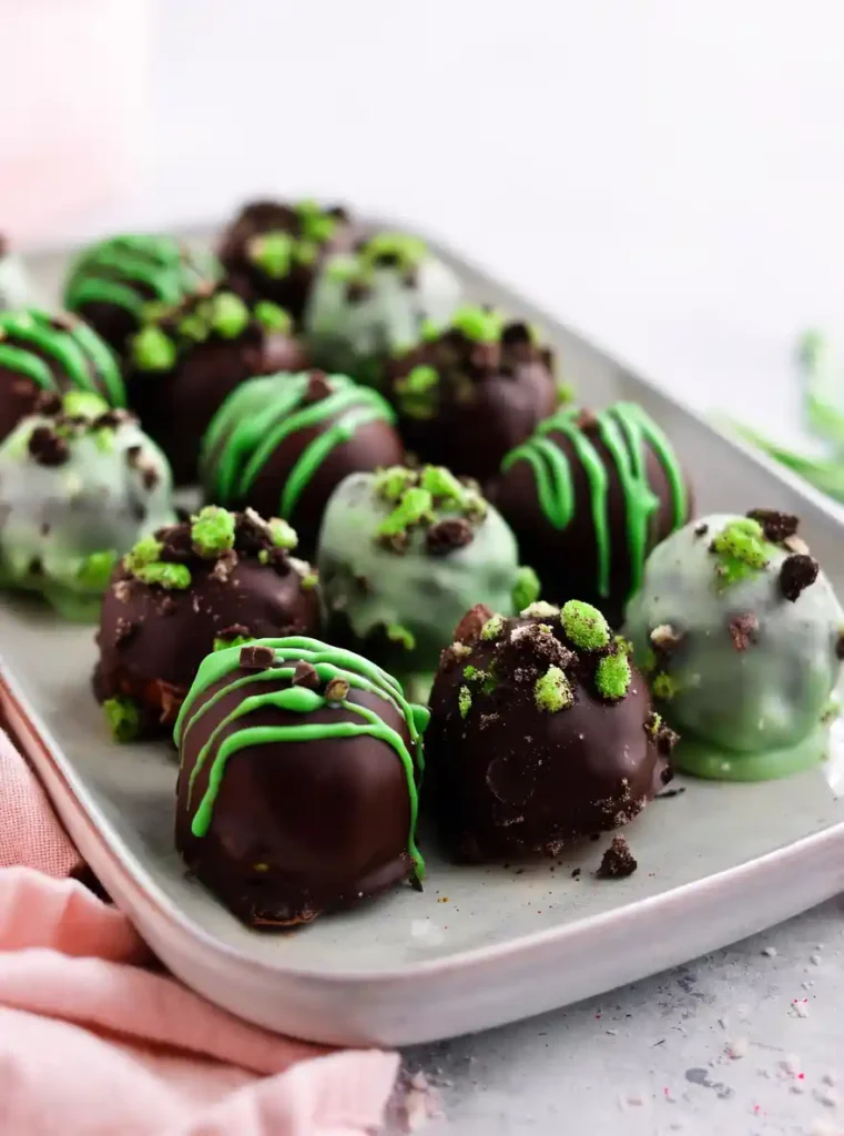Mint Oreo Truffles