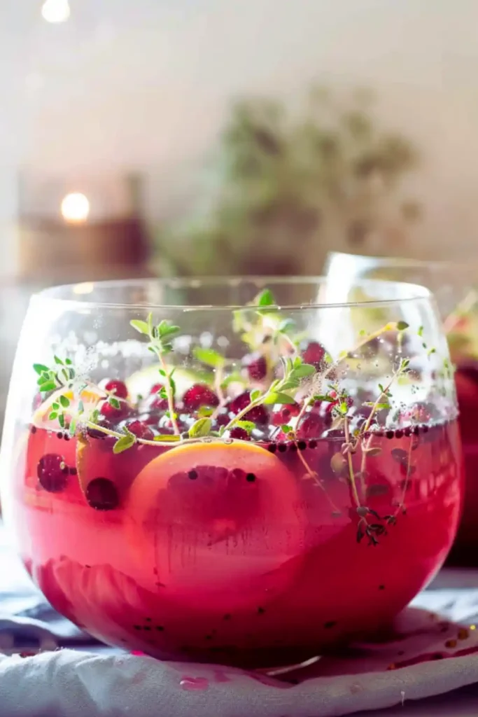 Non-Alcoholic Holiday Punch Recipe