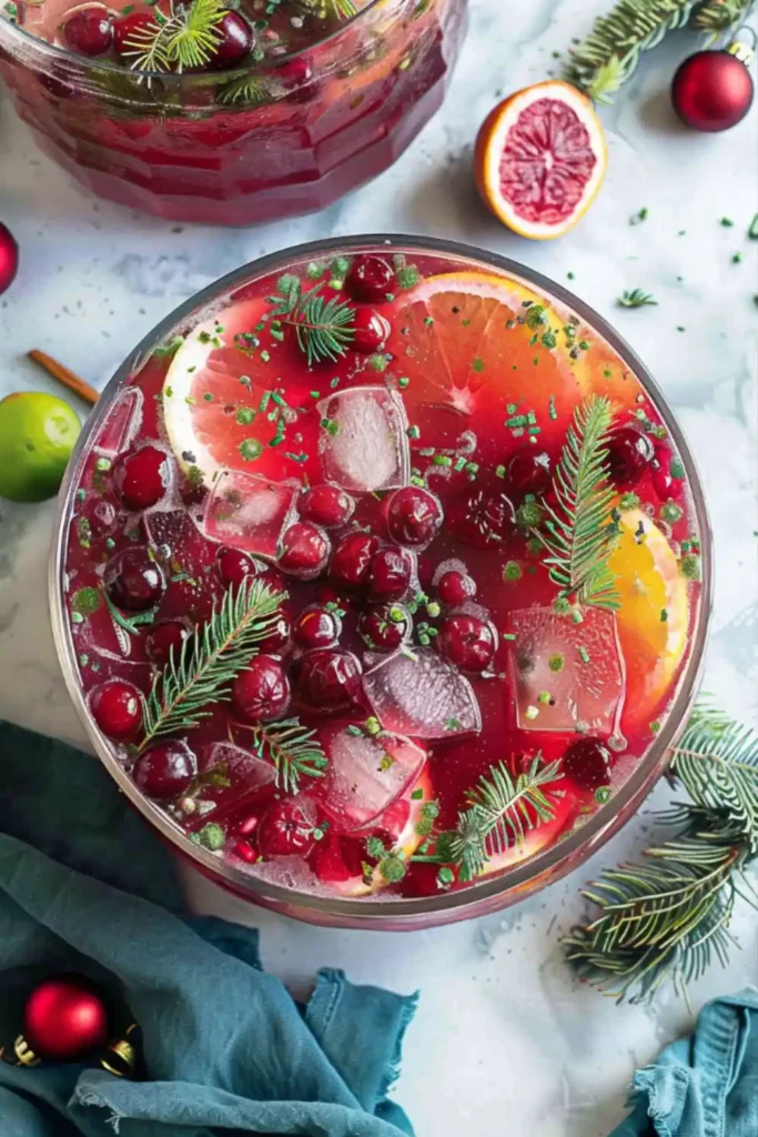 Non-Alcoholic Holiday Punch Recipe